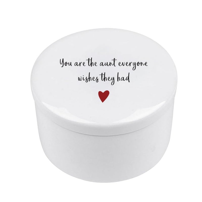 kullder Aunts Gift from Niece and Nephew, Mother's Day from Niece Nephew, Best Aunt Birthday Gift, Gifts for Aunts, Christmas Auntie Birthday Keepsake Box - You are the Aunt that Everyone Wishes They Had - Image 4